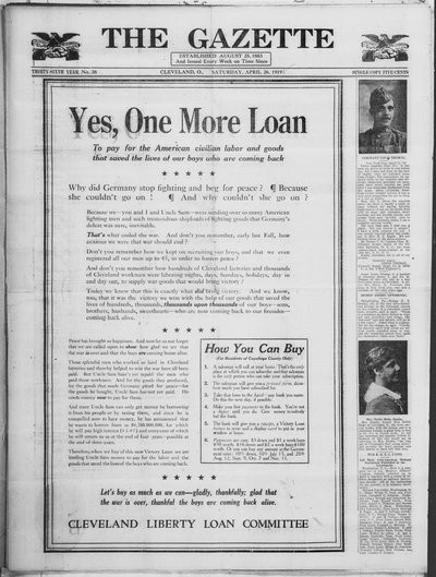 The Gazette, Apr 26, 1919