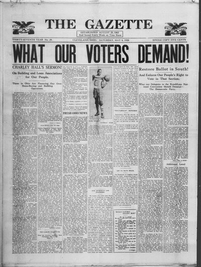 The Gazette, May 8, 1920