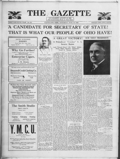 The Gazette, Jun 19, 1920