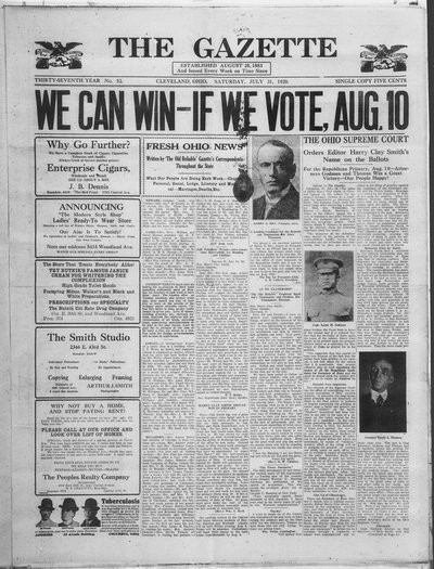 The Gazette, Jul 31, 1920