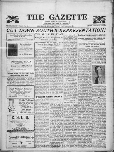 The Gazette, Jan 8, 1921