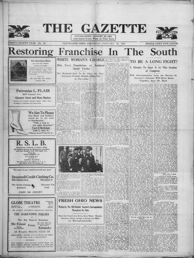 The Gazette, Jan 15, 1921