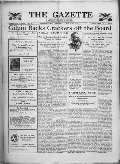 The Gazette, Mar 12, 1921