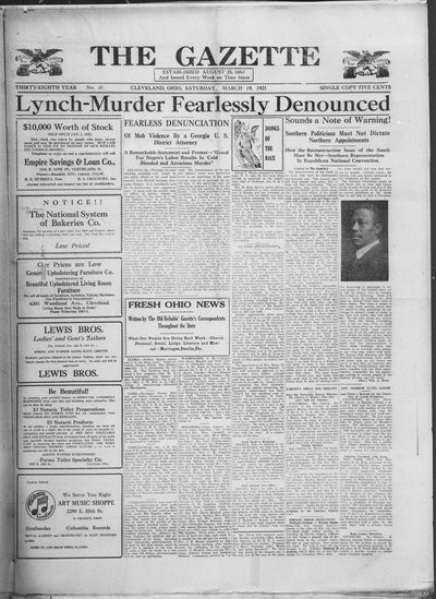The Gazette, Mar 19, 1921