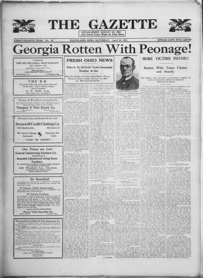 The Gazette, Apr 23, 1921