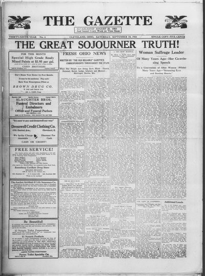 The Gazette, Sep 10, 1921