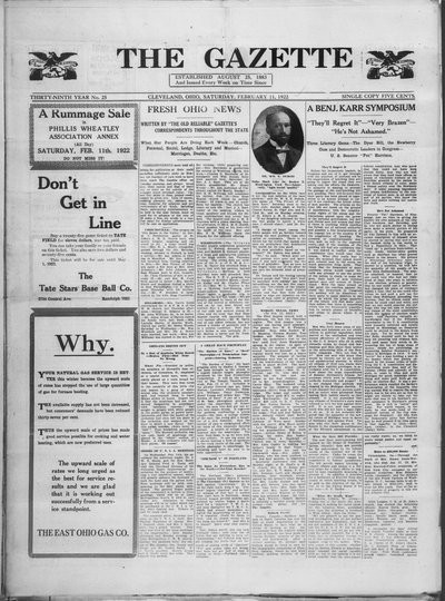 The Gazette, Feb 11, 1922