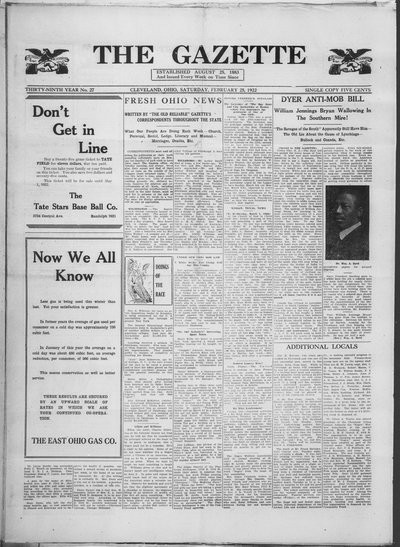 The Gazette, Feb 25, 1922