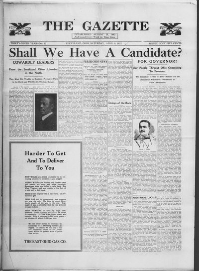 The Gazette, Apr 8, 1922