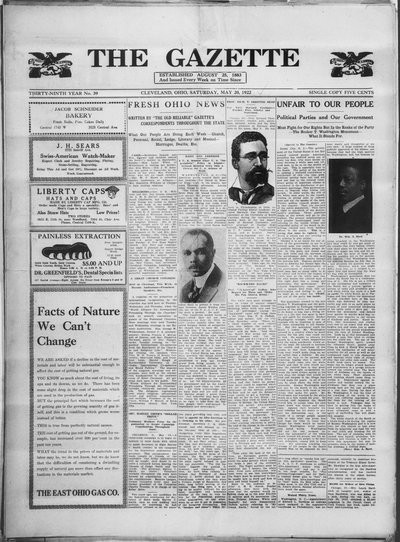 The Gazette, May 20, 1922