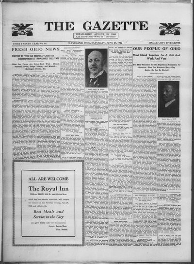 The Gazette, Jun 24, 1922