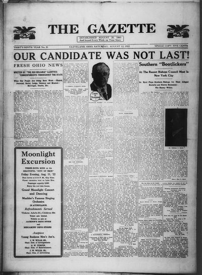 The Gazette, Aug 12, 1922