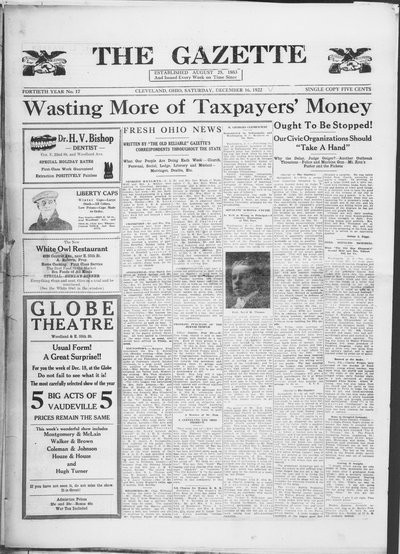 The Gazette, Dec 16, 1922