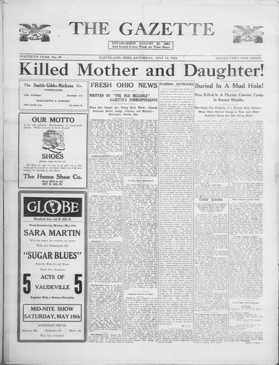 The Gazette, May 12, 1923