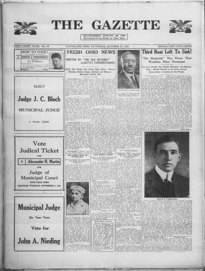 The Gazette, Oct 27, 1923