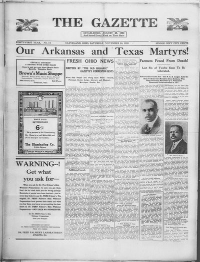 The Gazette, Nov 24, 1923