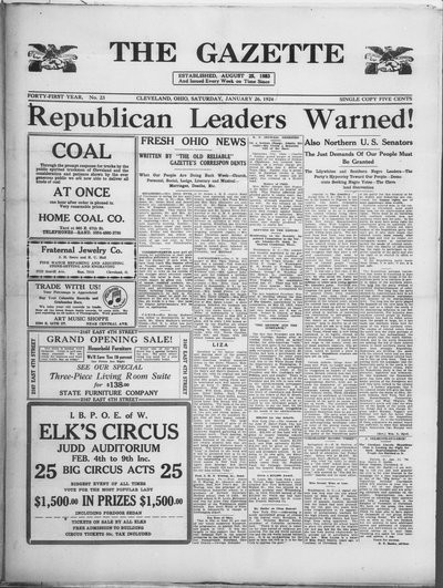 The Gazette, Jan 26, 1924