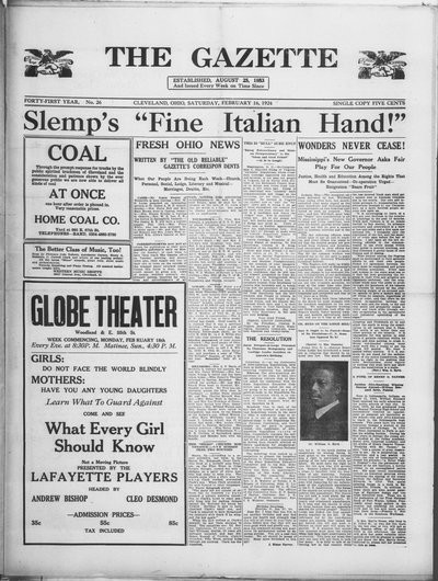 The Gazette, Feb 16, 1924