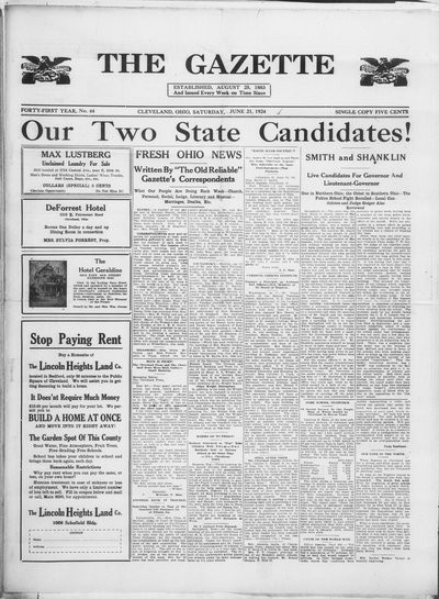 The Gazette, Jun 21, 1924