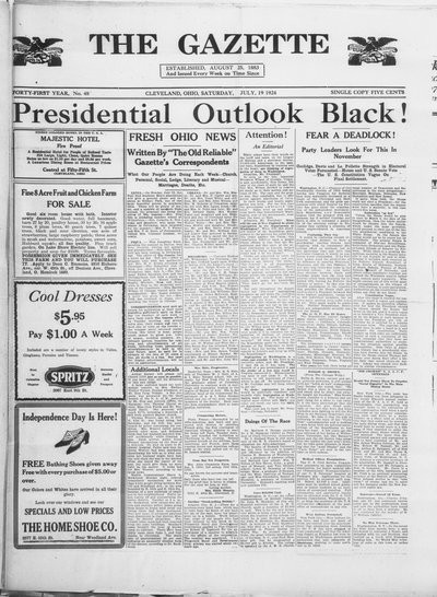 The Gazette, Jul 19, 1924