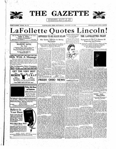 The Gazette, Aug 15, 1924