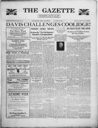 The Gazette, Aug 30, 1924