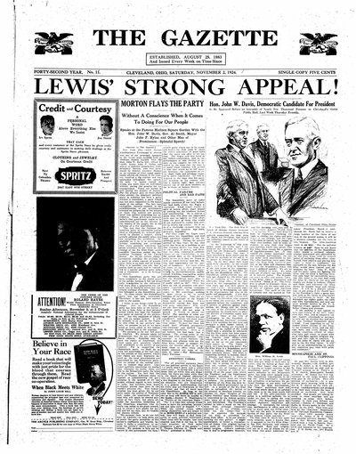 The Gazette, Nov 2, 1924