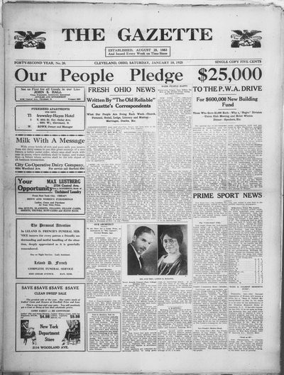 The Gazette, Jan 10, 1925