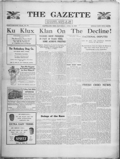 The Gazette, Apr 18, 1925