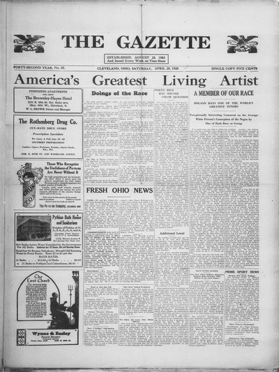 The Gazette, Apr 25, 1925
