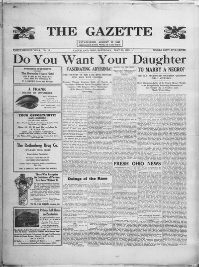 The Gazette, May 23, 1925