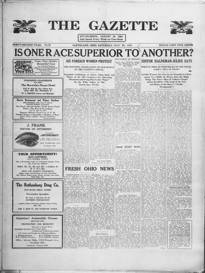 The Gazette, May 30, 1925