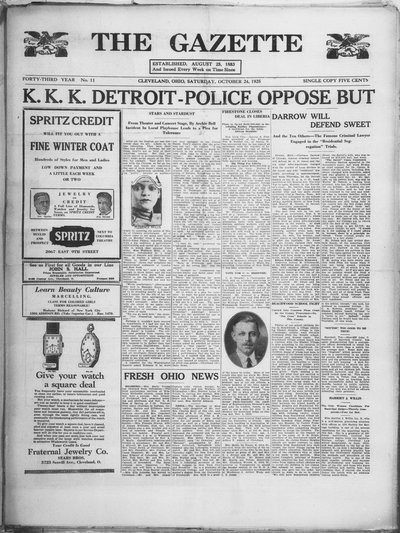 The Gazette, Oct 24, 1925