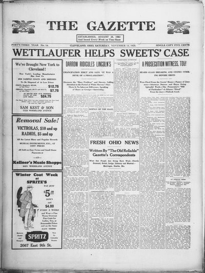 The Gazette, Nov 14, 1925