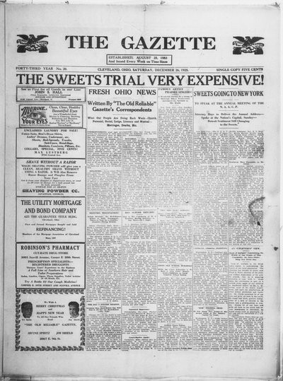 The Gazette, Dec 26, 1925