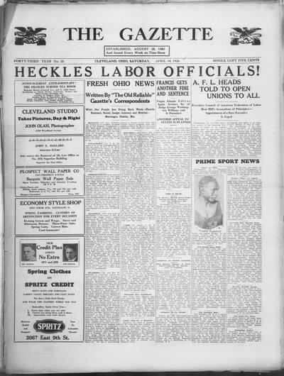 The Gazette, Apr 10, 1926