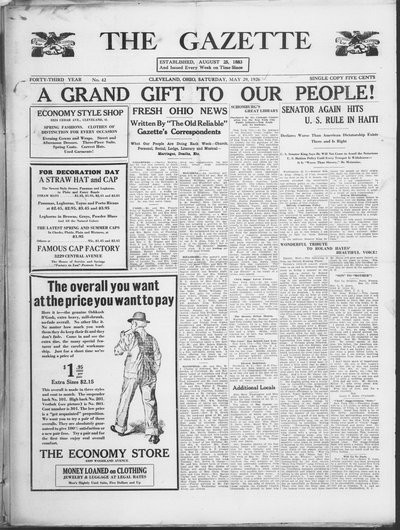 The Gazette, May 29, 1926