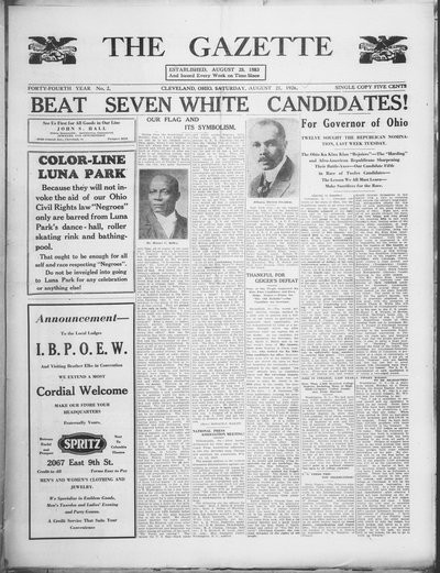 The Gazette, Aug 21, 1926