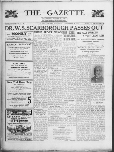 The Gazette, Sep 18, 1926