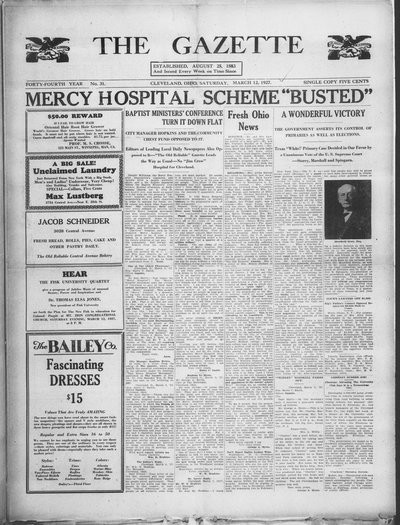 The Gazette, Mar 12, 1927