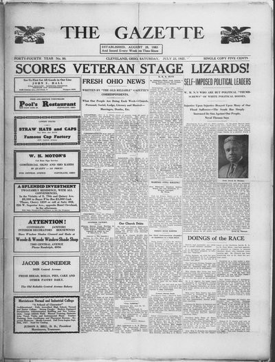 The Gazette, Jul 23, 1927