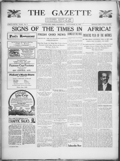 The Gazette, Sep 24, 1927