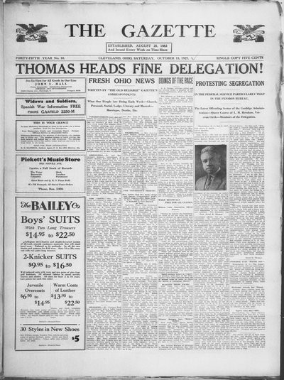 The Gazette, Oct 15, 1927