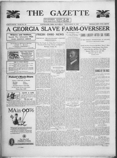 The Gazette, Nov 19, 1927