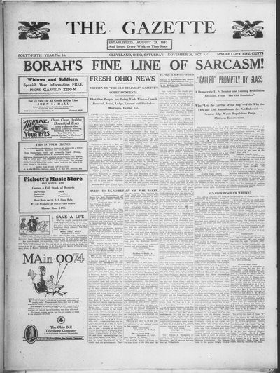 The Gazette, Nov 26, 1927