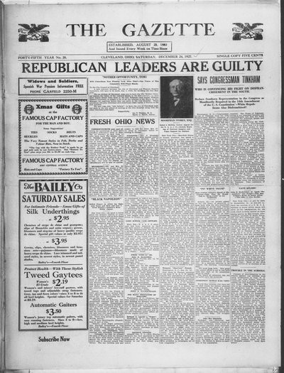 The Gazette, Dec 24, 1927