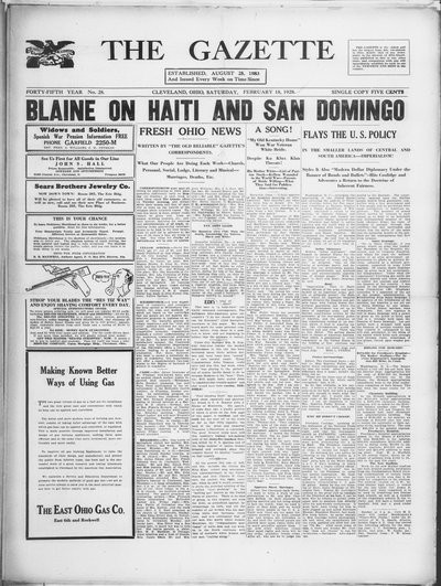 The Gazette, Feb 18, 1928