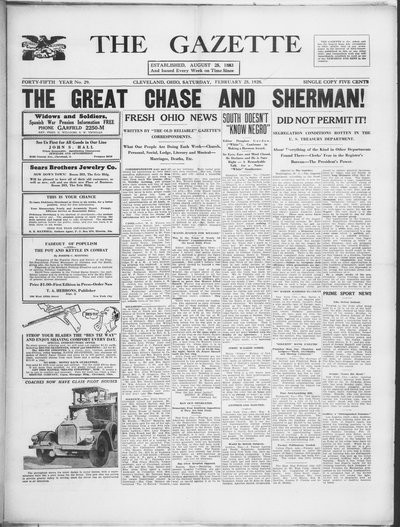 The Gazette, Feb 25, 1928