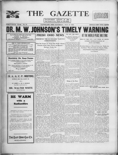 The Gazette, May 19, 1928