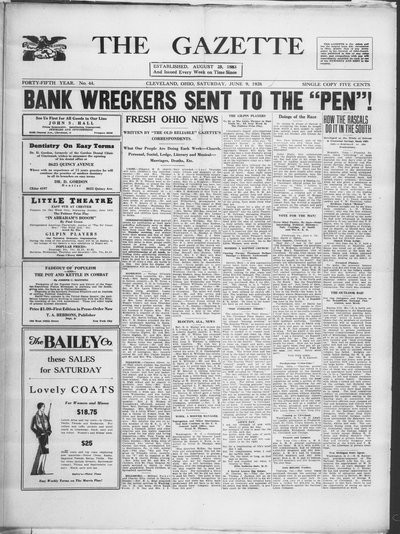 The Gazette, Jun 9, 1928